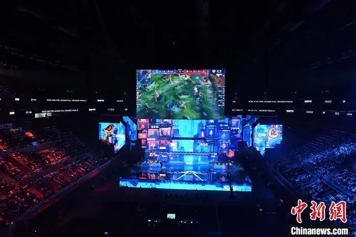 资料图:电竞比赛现场。 陈超 摄 图片